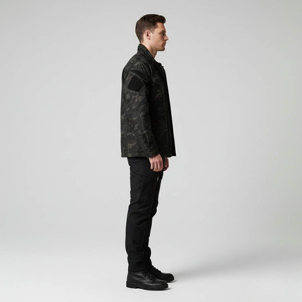 Men's Camo Field Utility Jacket