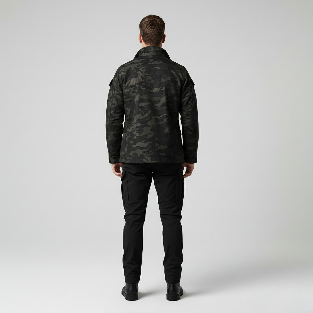 Men's Camo Field Utility Jacket