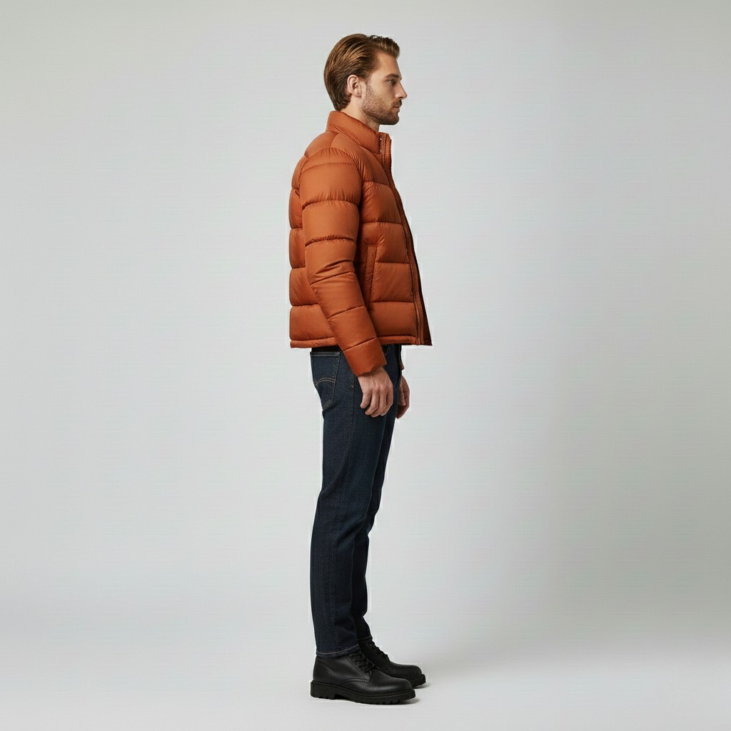 Men's Quilted Puffer Jacket