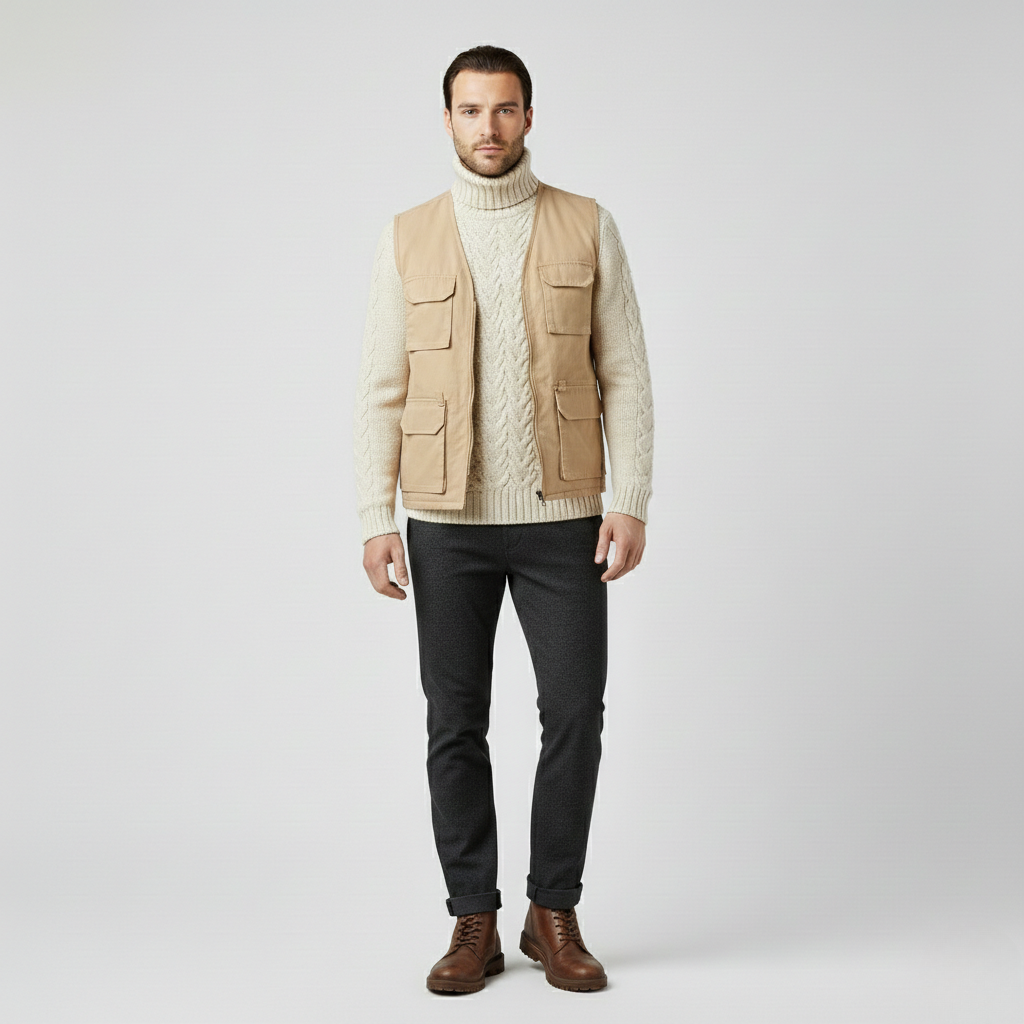 Men's Utility Cargo Vest