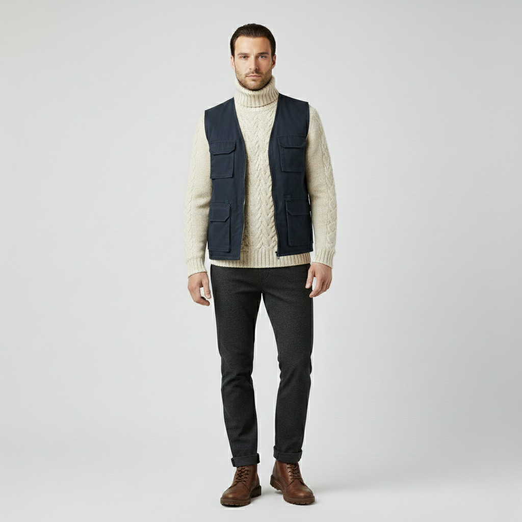 Men's Utility Cargo Vest