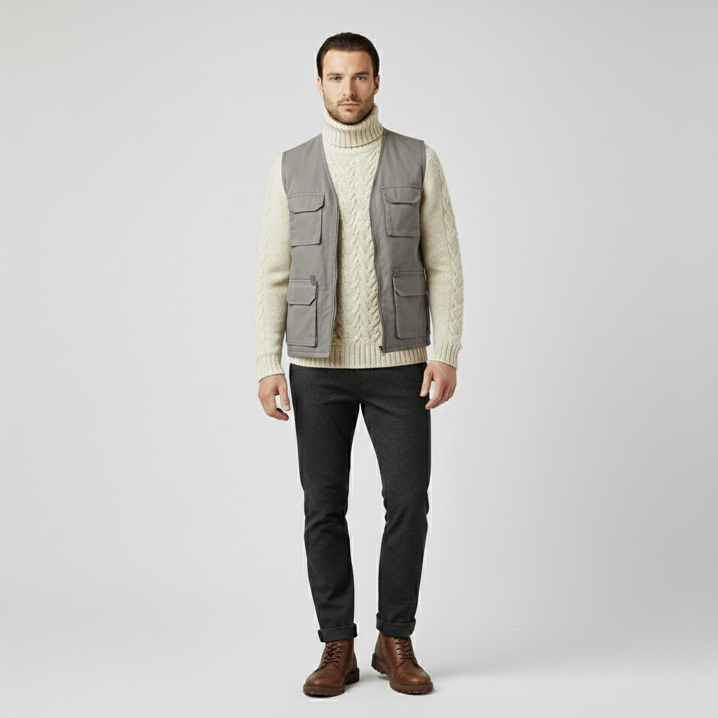 Men's Utility Cargo Vest