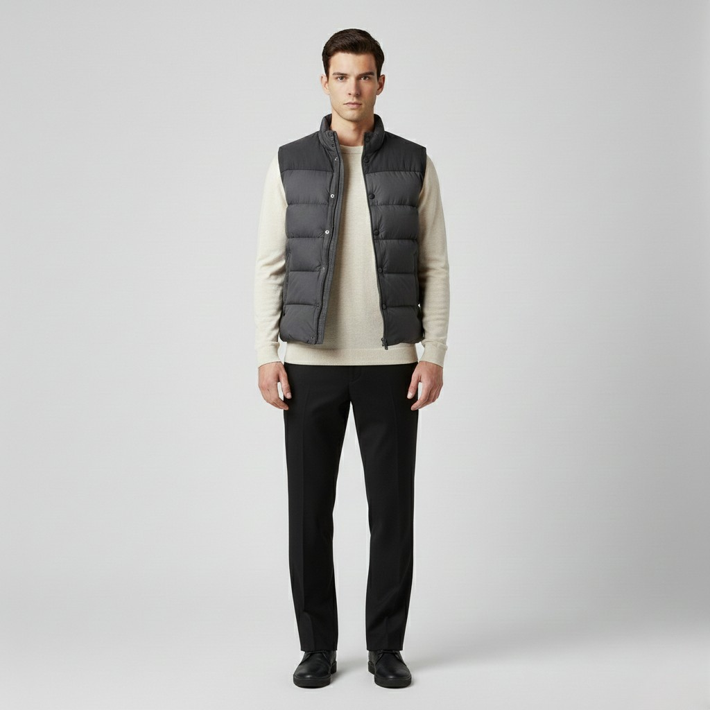 Men's Quilted Puffer Vest