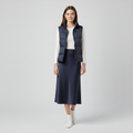 Women's Quilted Puffer Zip Vest