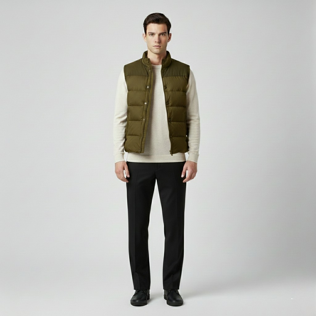 Men's Quilted Puffer Vest
