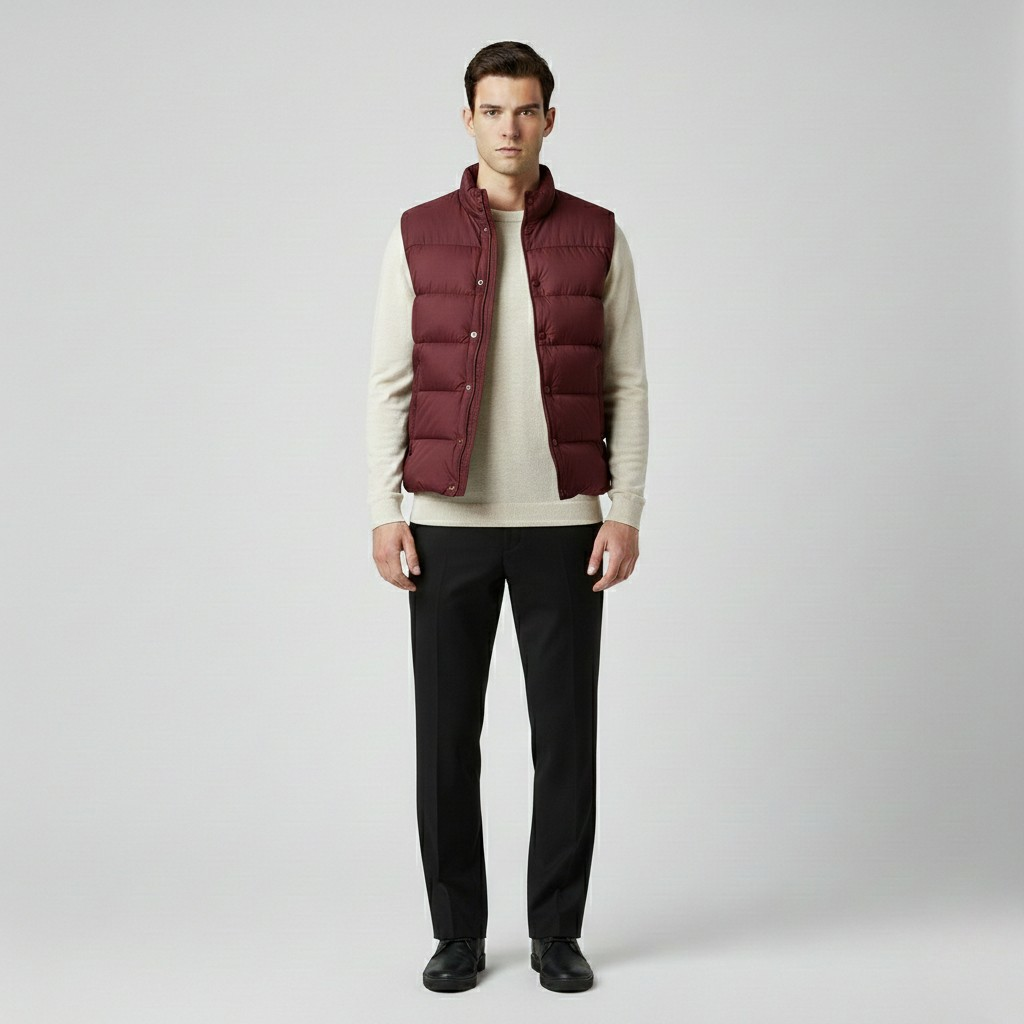 Men's Quilted Puffer Vest