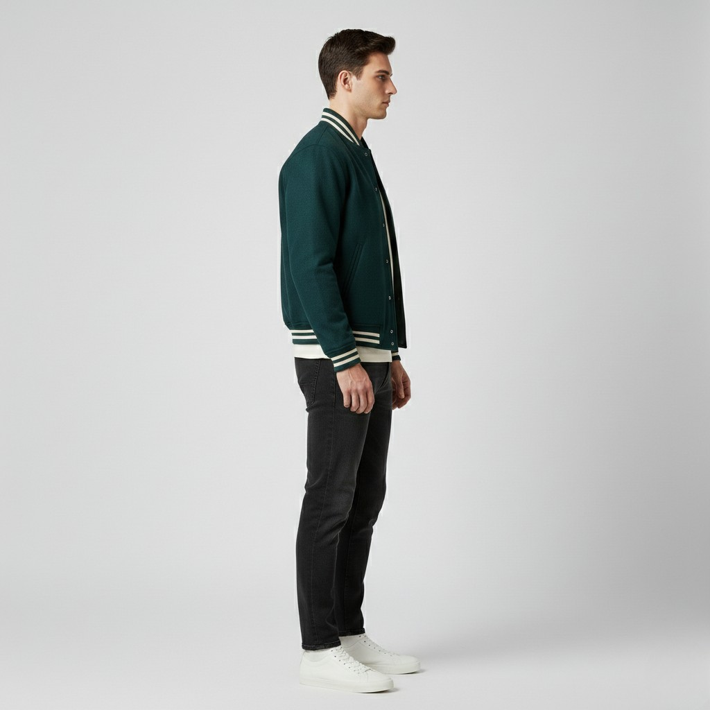 Men's Varsity Bomber Jacket