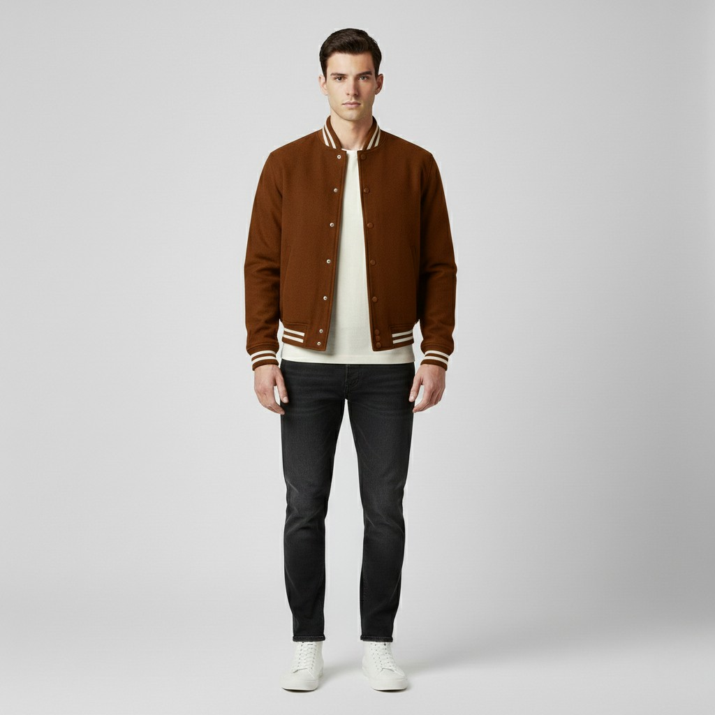 Men's Varsity Bomber Jacket