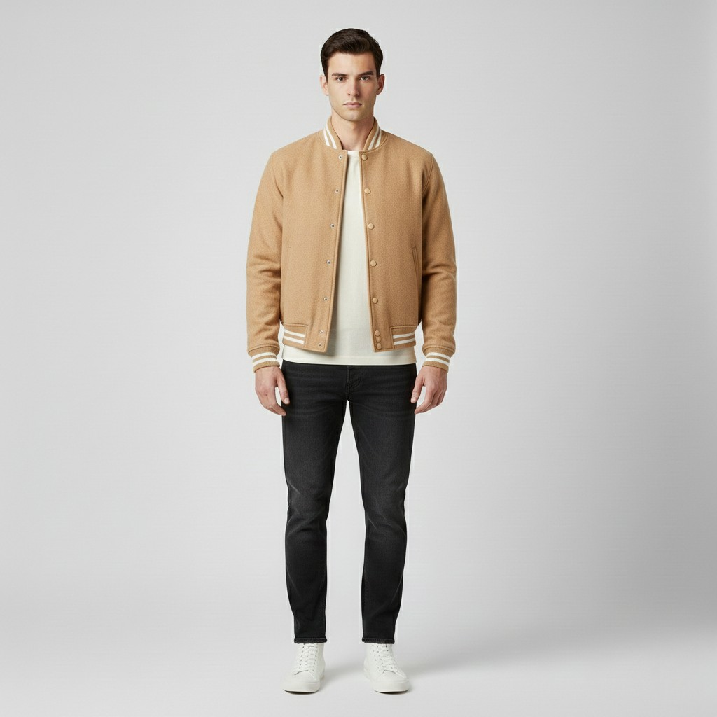 Men's Varsity Bomber Jacket