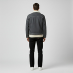 Men's Sherpa-Lined Trucker Jacket