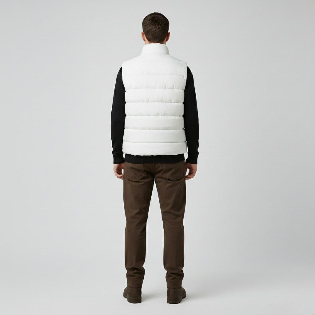 Men's Quilted Puffer Sleeveless Vest
